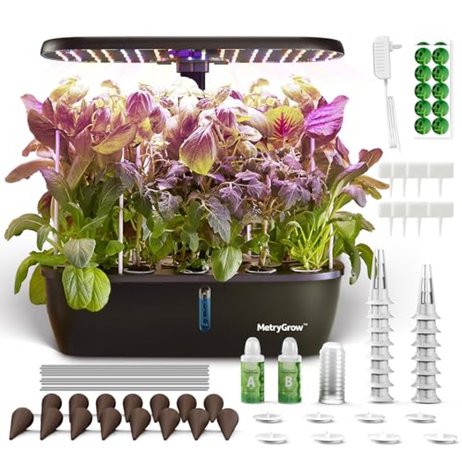 MG-15 Hydroponic Growing Syste - đánh giá và giá Indoor Herb Garden Kit