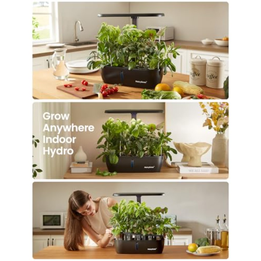 MG-15 Hydroponic Growing Syste - đánh giá và giá Indoor Herb Garden Kit