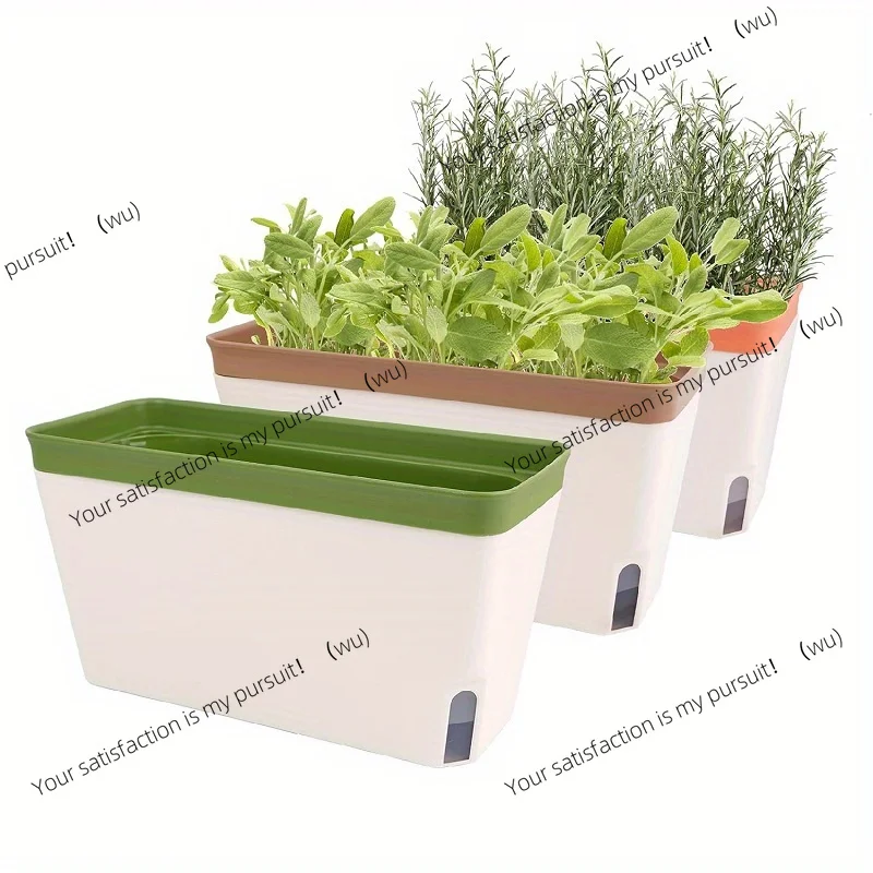 Self-Watering Windowsill Plant - đánh giá và giá Indoor Herb Garden Kit