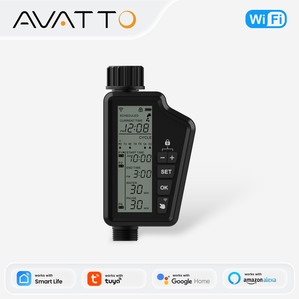 AVATTO Tuya WIFI Smart Garden  - đánh giá và giá Wifi Irrigation Timer