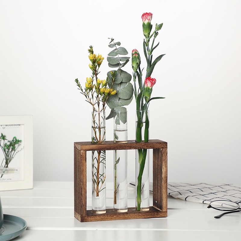5-Tube Glass Hydroponic Plante - đánh giá và giá Indoor Herb Garden Kit