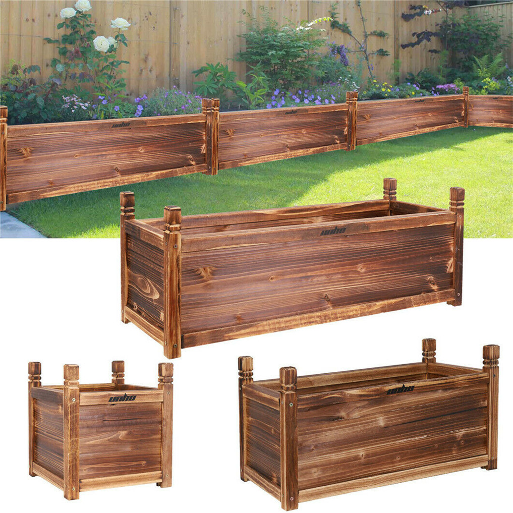 Wooden Raised Flower Bed Indoo - đánh giá và giá Indoor Herb Garden Kit